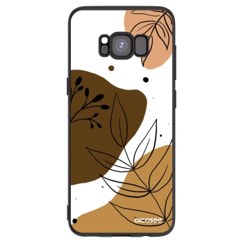 Picasee husă neagră din silicon pentru Samsung Galaxy S8 G950F - Boho style