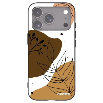 Picasee husă neagră din silicon pentru Apple iPhone 17 Pro - Boho style