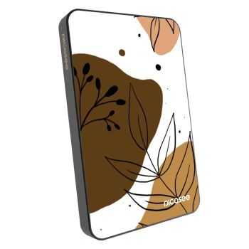 Powerbank cu MagSafe 5 000 mAh cu design propriu Gri - Boho style