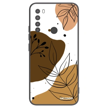 Picasee husă neagră din silicon pentru Xiaomi Redmi Note 8 - Boho style