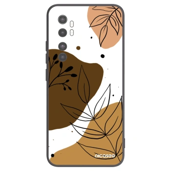 Picasee husă neagră din silicon pentru Xiaomi Mi Note 10 Lite - Boho style