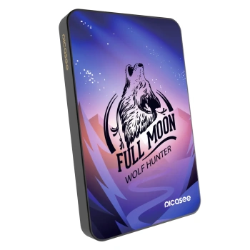 Powerbank cu MagSafe 5 000 mAh cu design propriu Gri - Wolf
