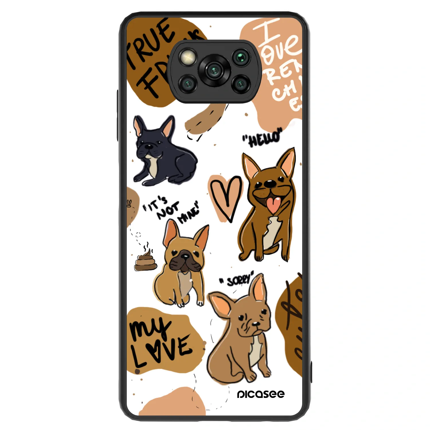 Picasee ULTIMATE CASE pentru Xiaomi Poco X3 - Frenchies