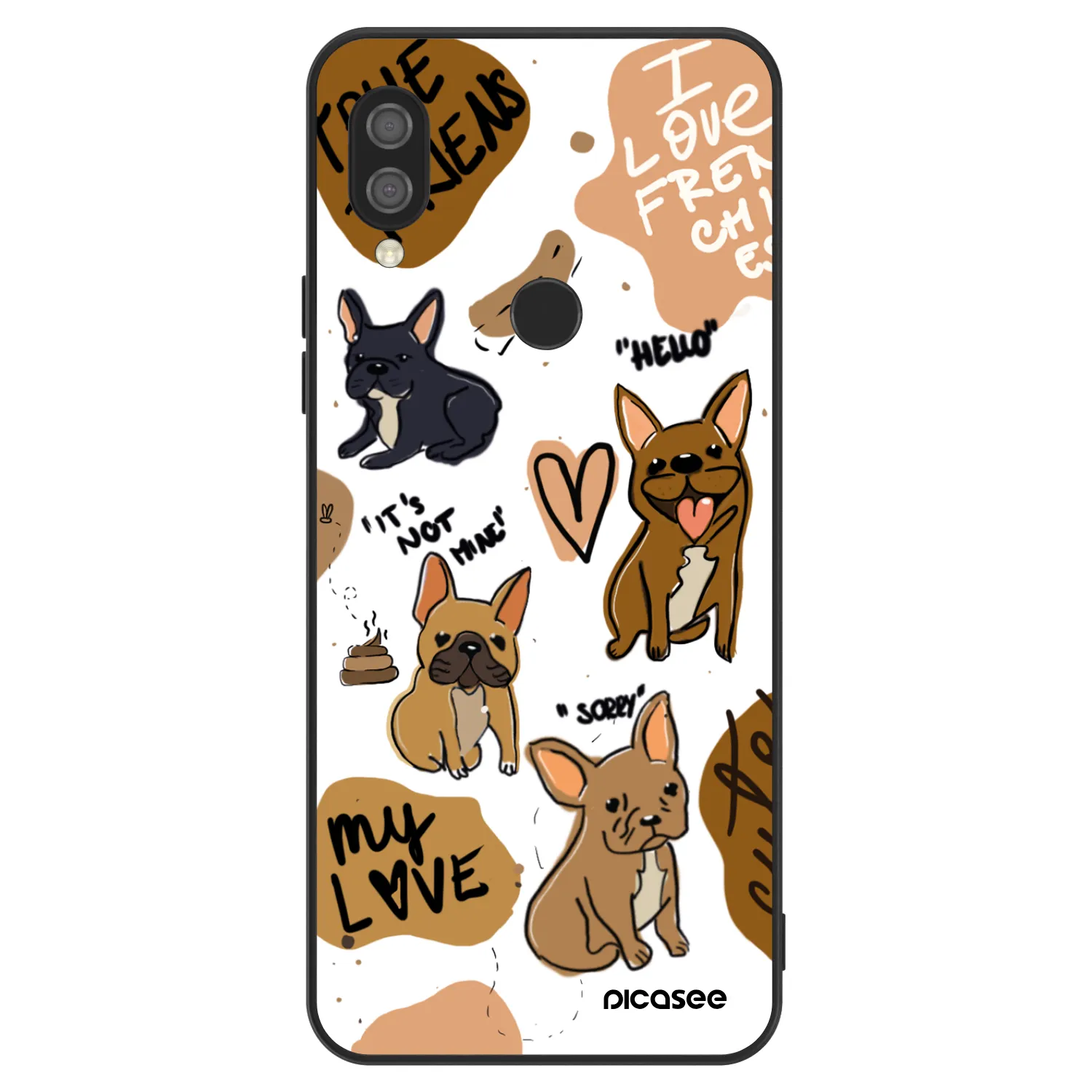 Picasee ULTIMATE CASE pentru Xiaomi Redmi 7 - Frenchies