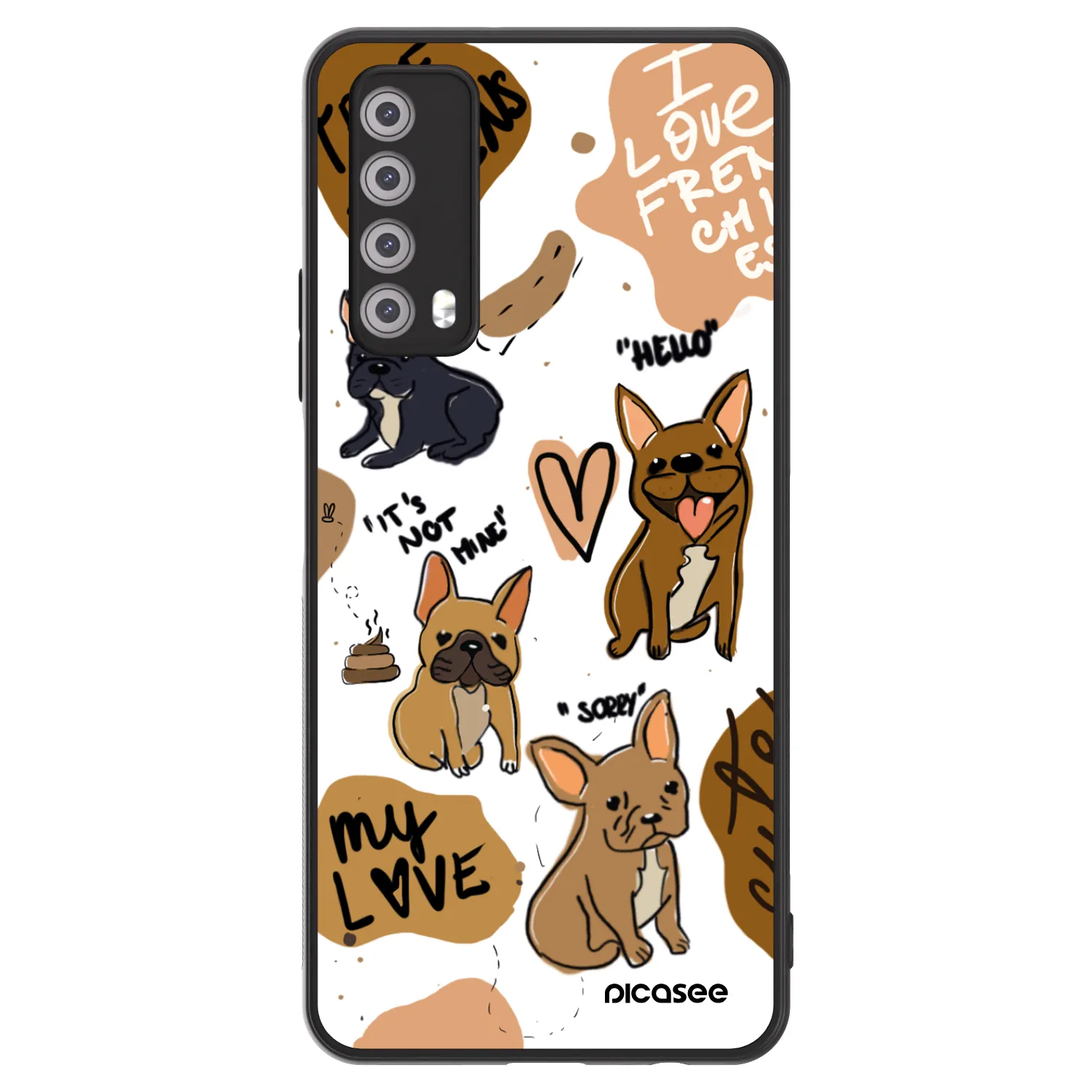 Picasee ULTIMATE CASE pentru Huawei P Smart 2021 - Frenchies