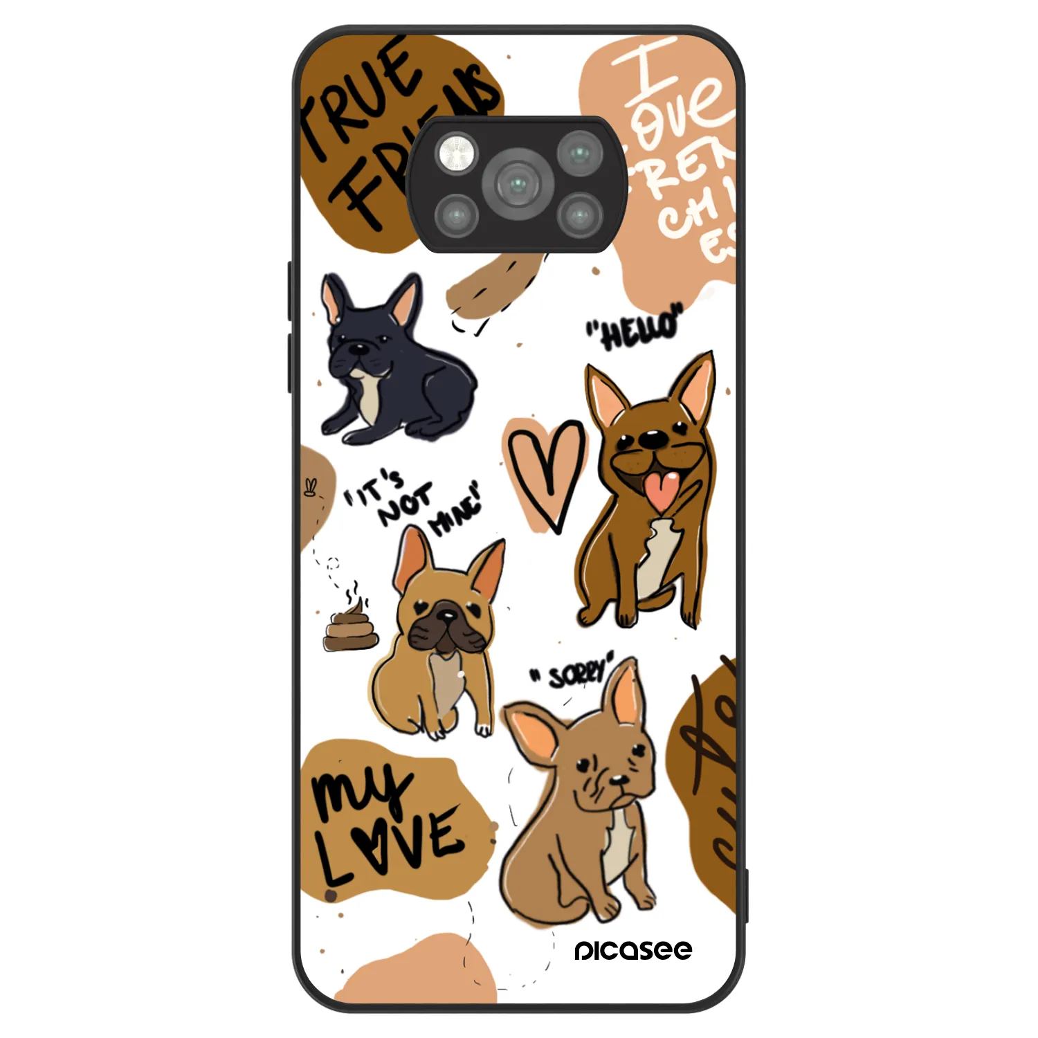 Picasee ULTIMATE CASE pentru Xiaomi Poco X3 Pro - Frenchies