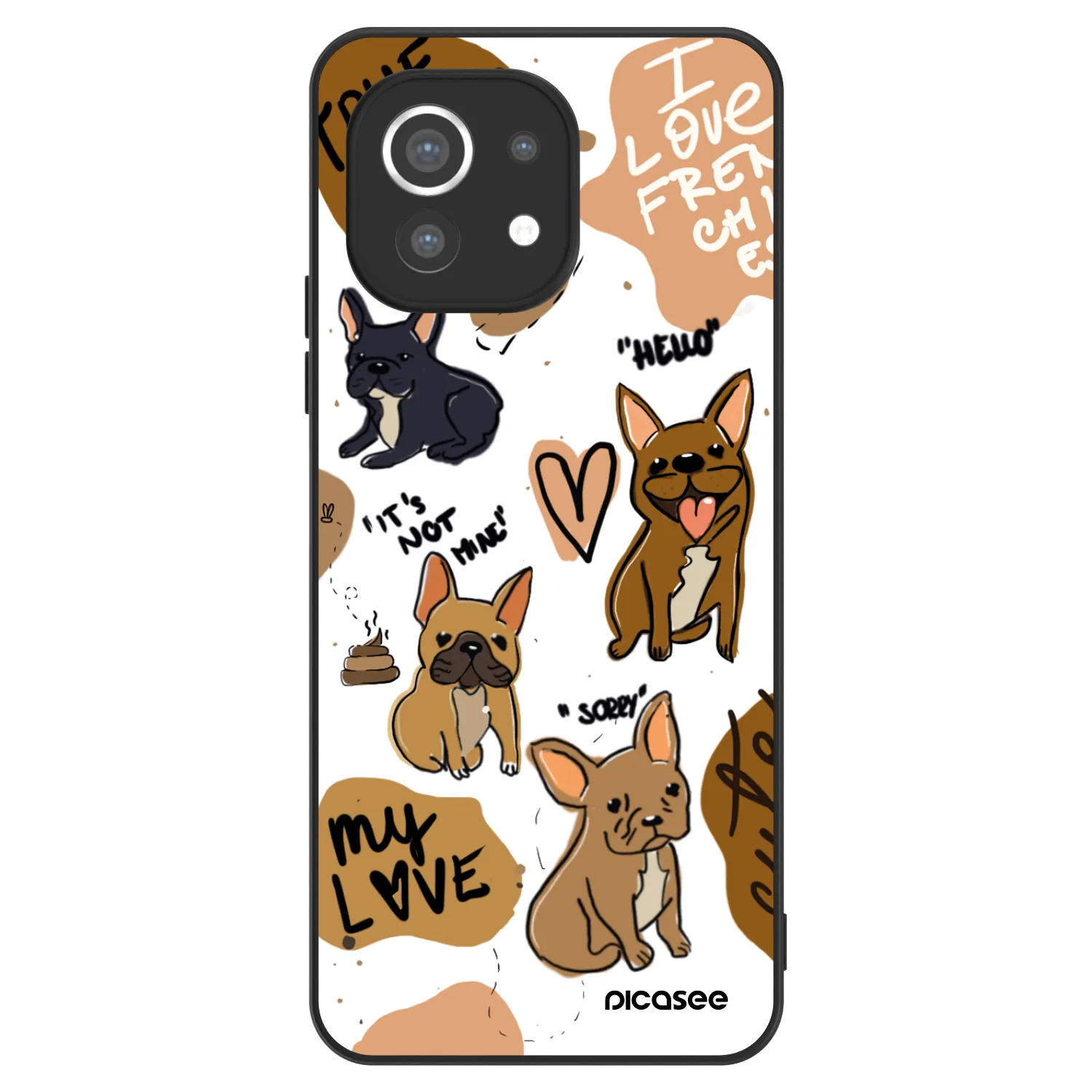 Picasee ULTIMATE CASE pentru Xiaomi Mi 11 - Frenchies