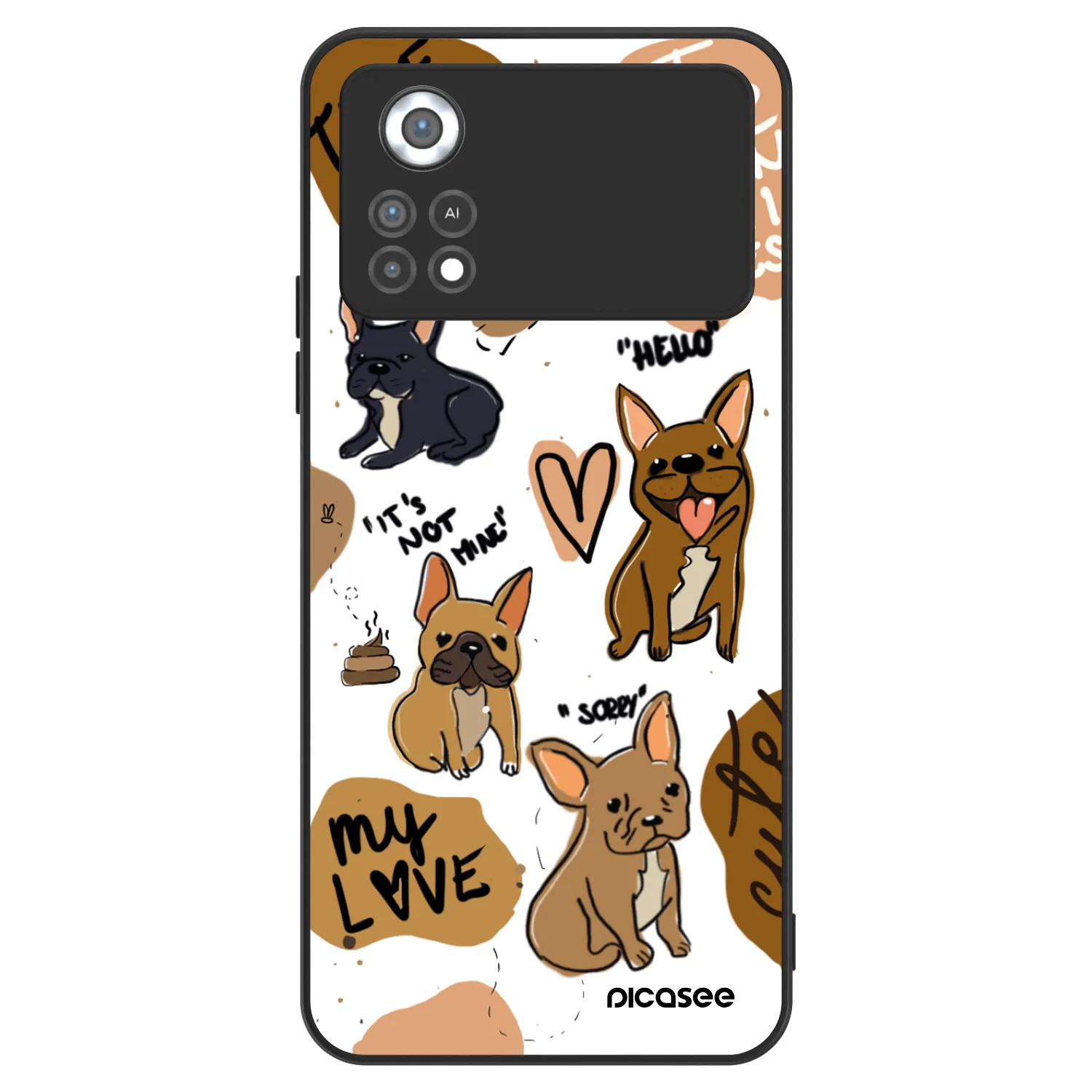 Picasee ULTIMATE CASE pentru Xiaomi Poco X4 Pro 5G - Frenchies