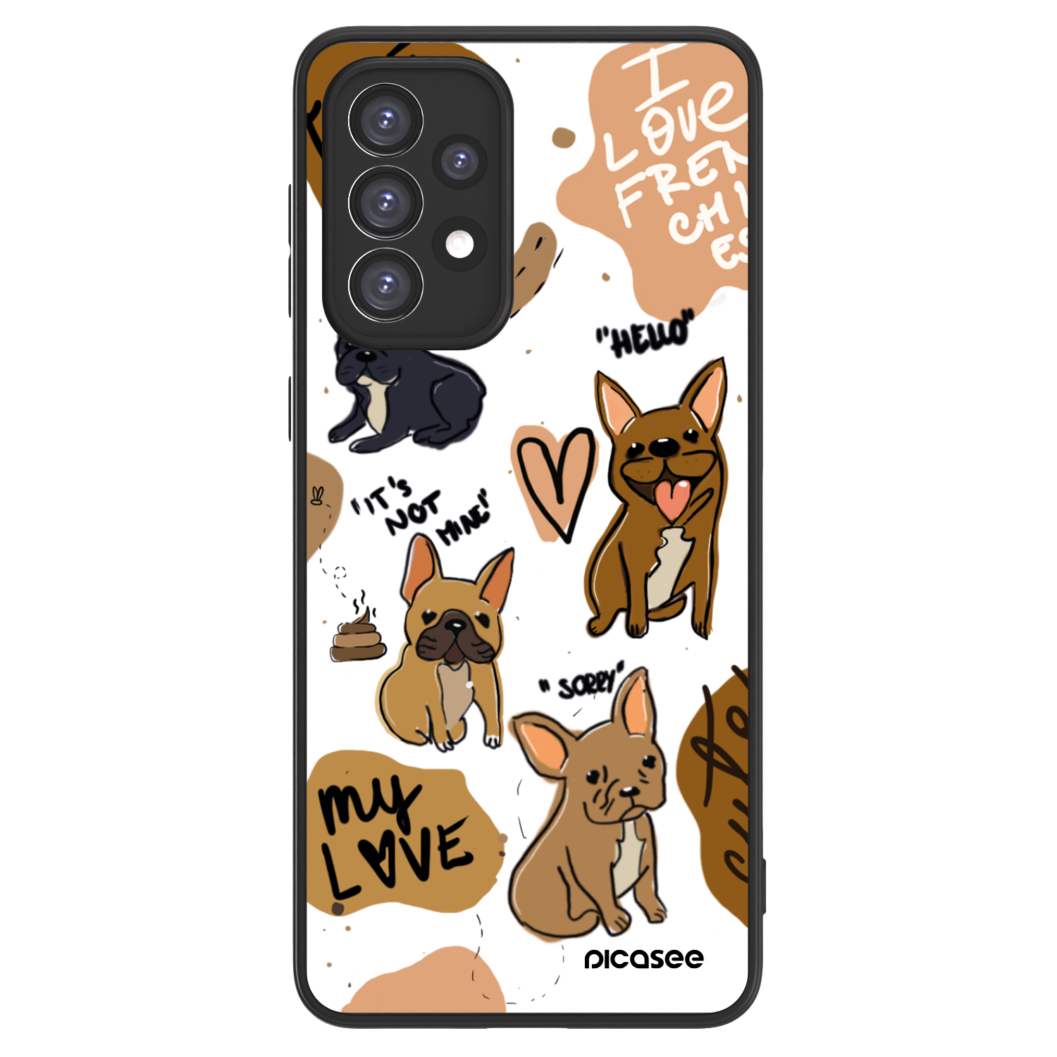 Picasee ULTIMATE CASE pentru Samsung Galaxy A33 5G A336 - Frenchies