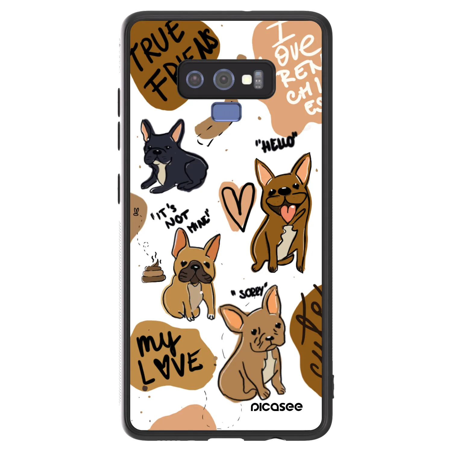 Picasee ULTIMATE CASE pentru Samsung Galaxy Note 9 N960F - Frenchies