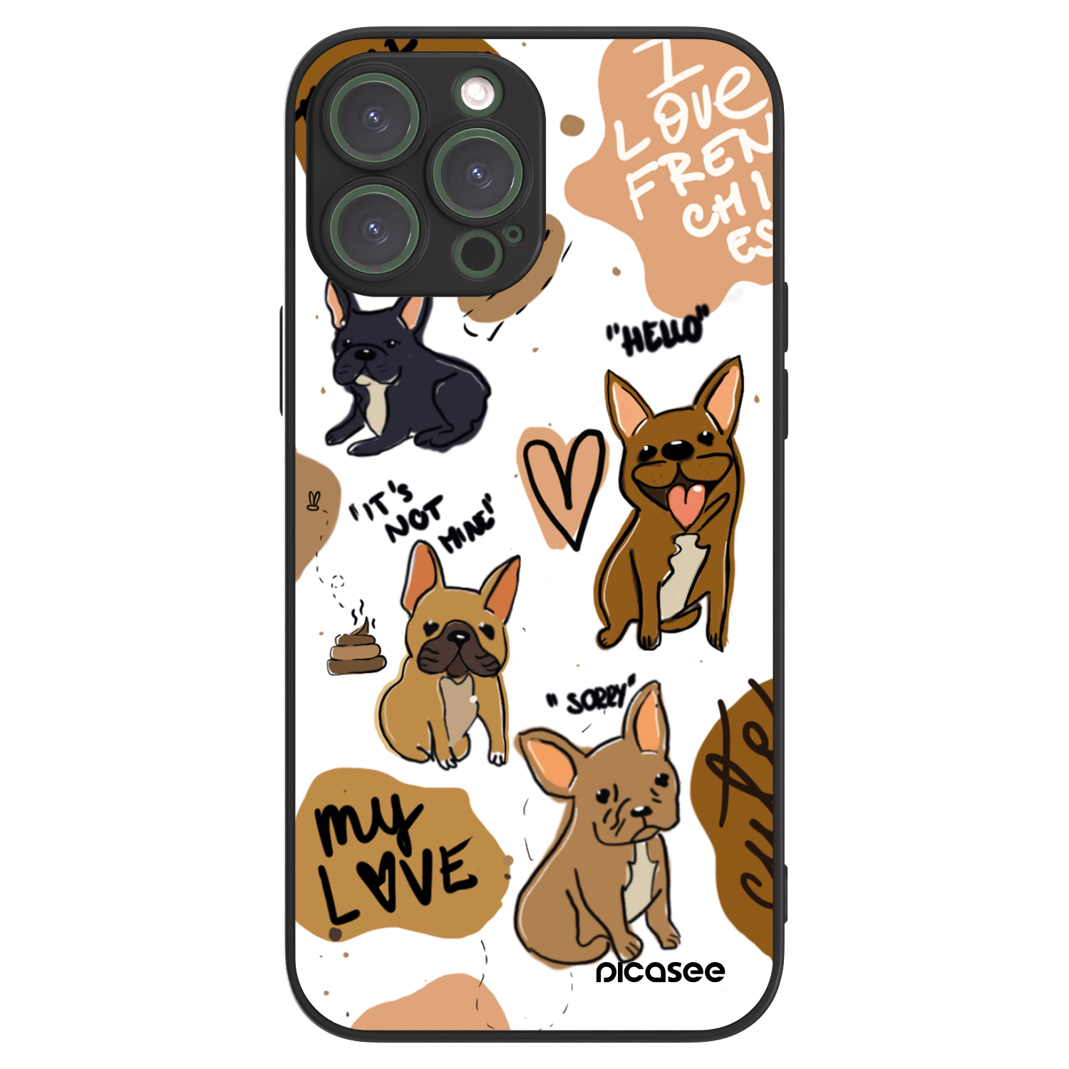 Picasee ULTIMATE CASE MagSafe pentru Apple iPhone 13 Pro Max - Frenchies