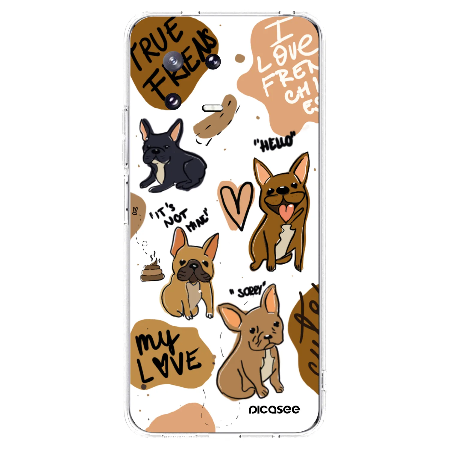 Picasee husă transparentă din silicon pentru Xiaomi 13 Pro - Frenchies