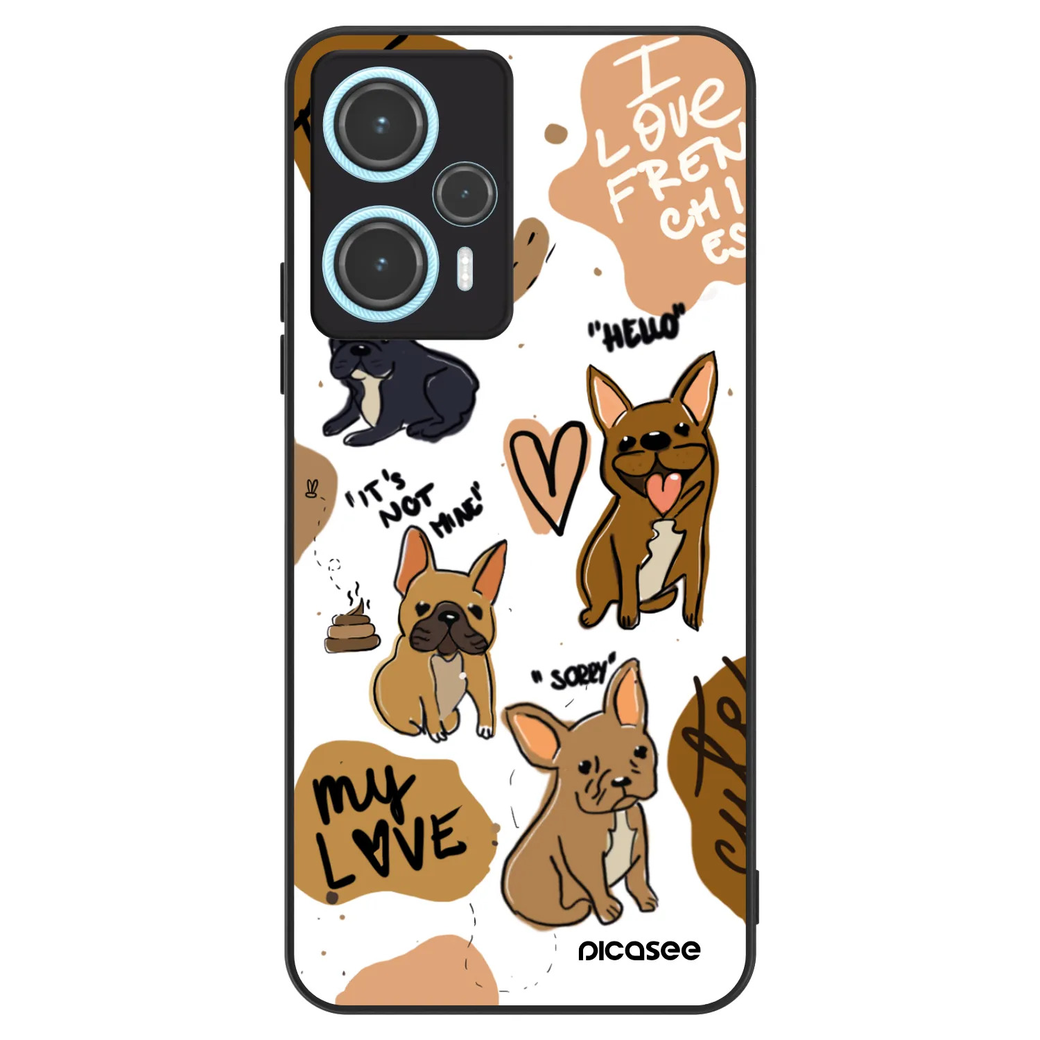 Picasee ULTIMATE CASE pentru Xiaomi Poco F5 - Frenchies