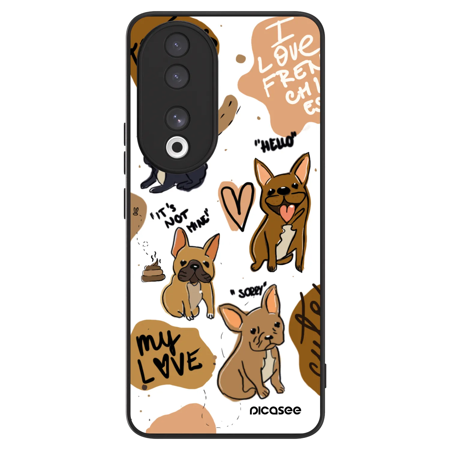 Picasee ULTIMATE CASE pentru Honor 90 5G - Frenchies