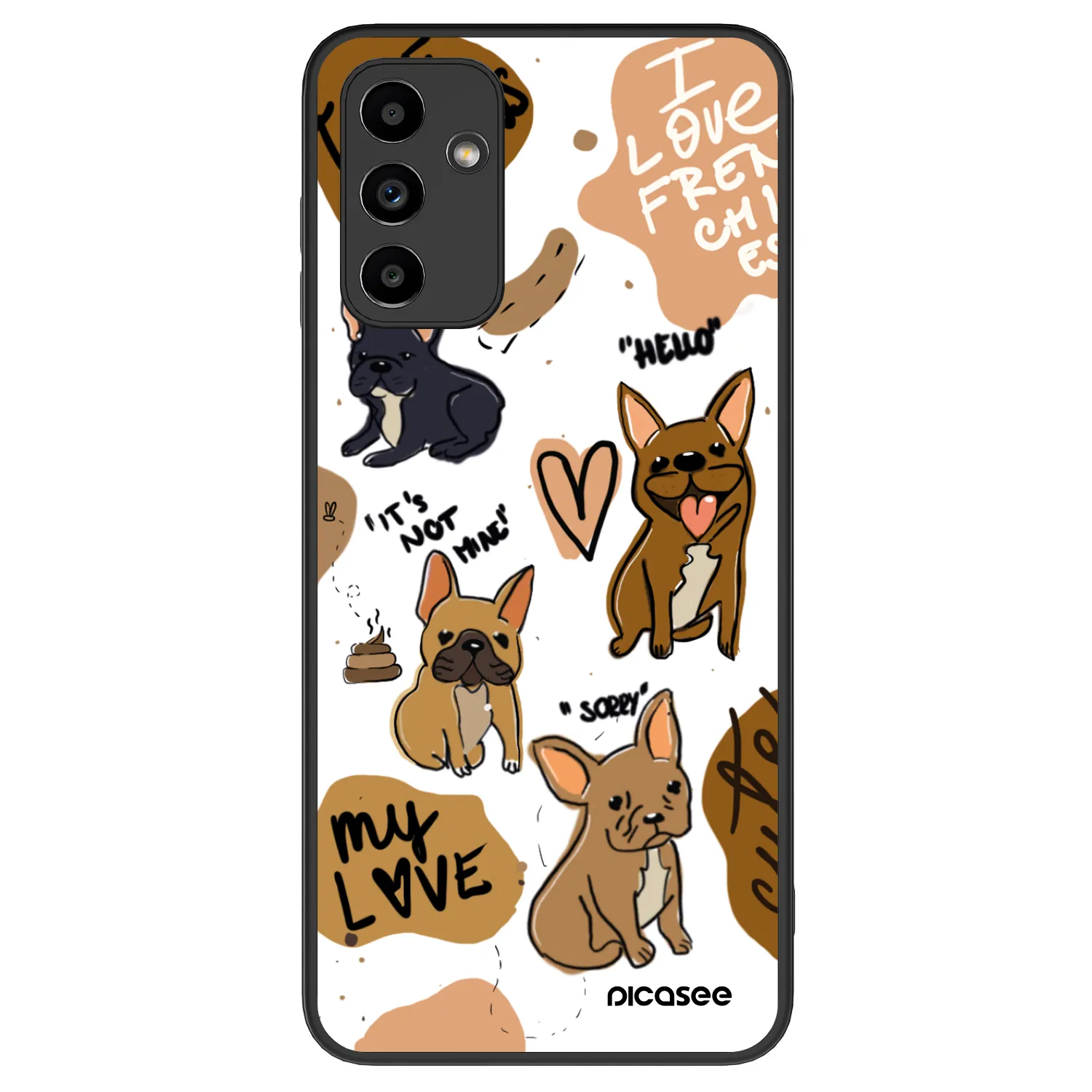 Picasee ULTIMATE CASE pentru Samsung Galaxy A04s A047F - Frenchies