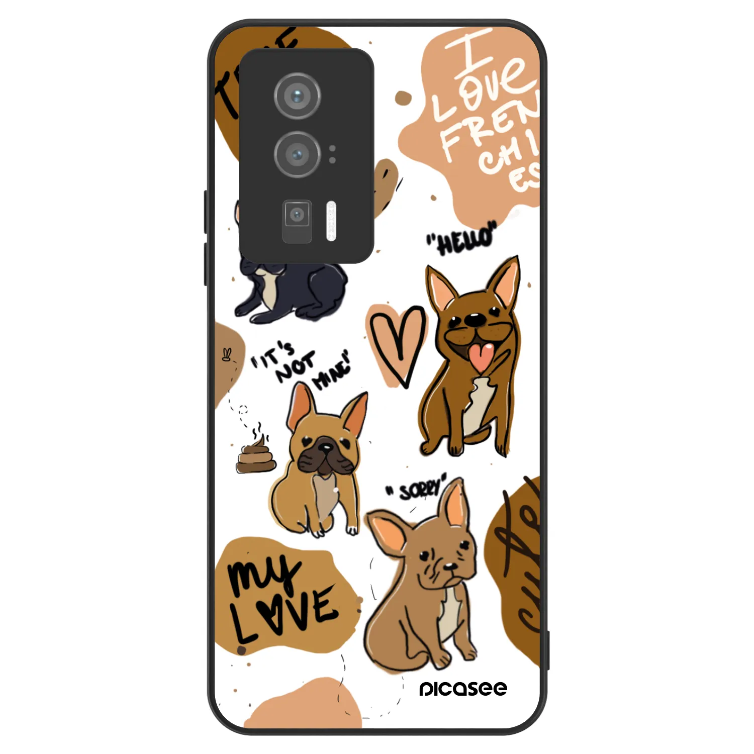 Picasee ULTIMATE CASE pentru Xiaomi Poco F5 Pro 5G - Frenchies