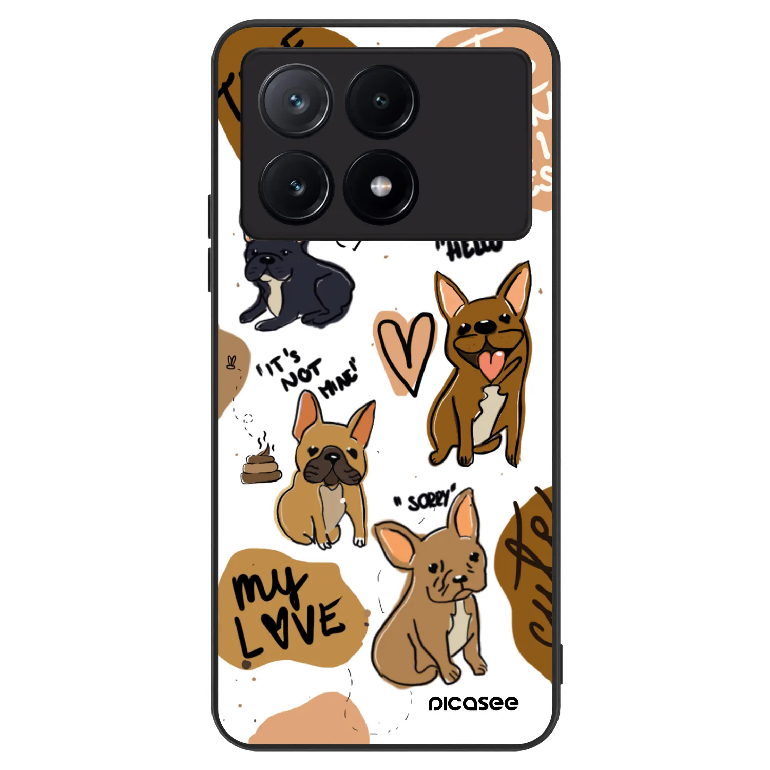 Picasee ULTIMATE CASE pentru Xiaomi Poco X6 Pro - Frenchies