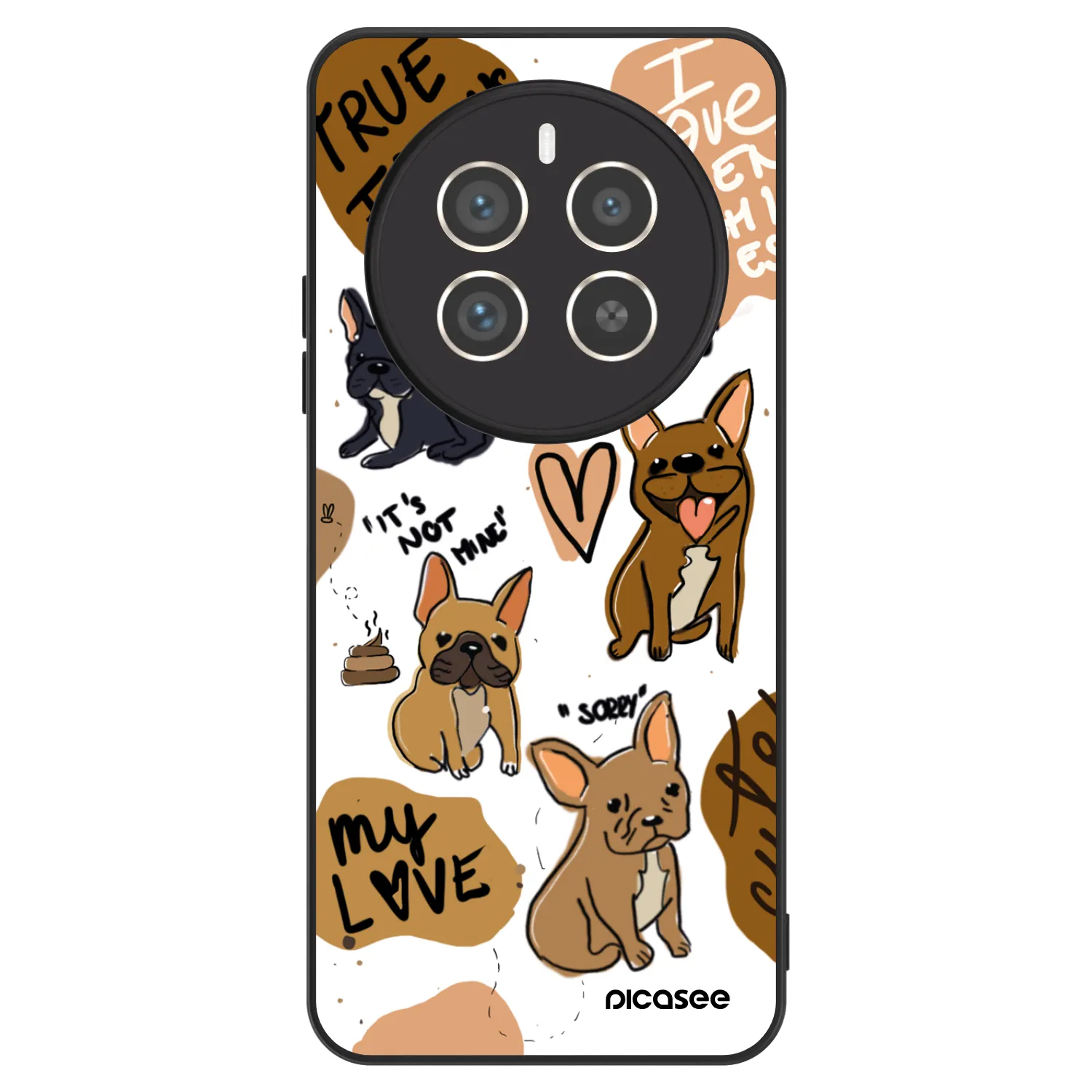 Picasee ULTIMATE CASE pentru Realme 12 Pro 5G - Frenchies