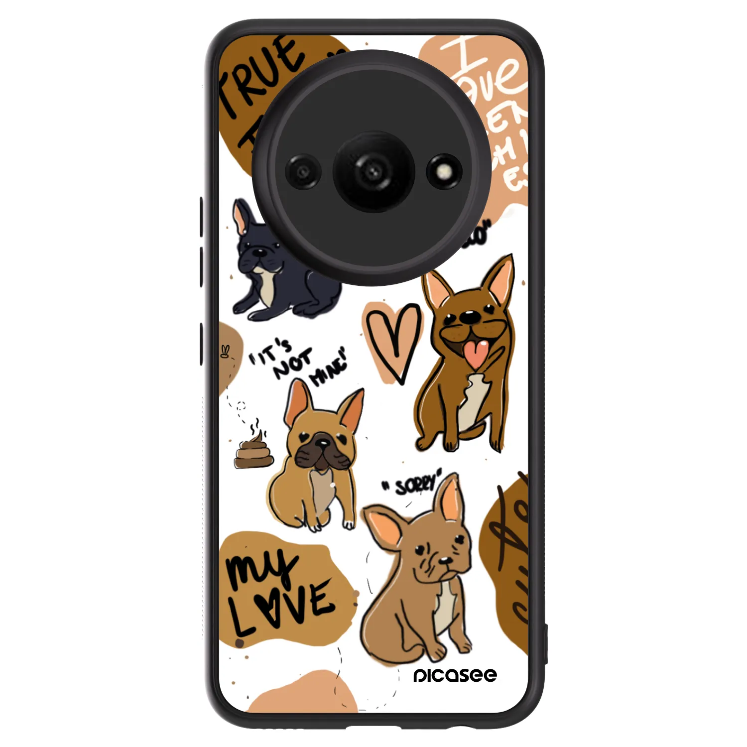 Picasee ULTIMATE CASE pentru Xiaomi Redmi A3 - Frenchies