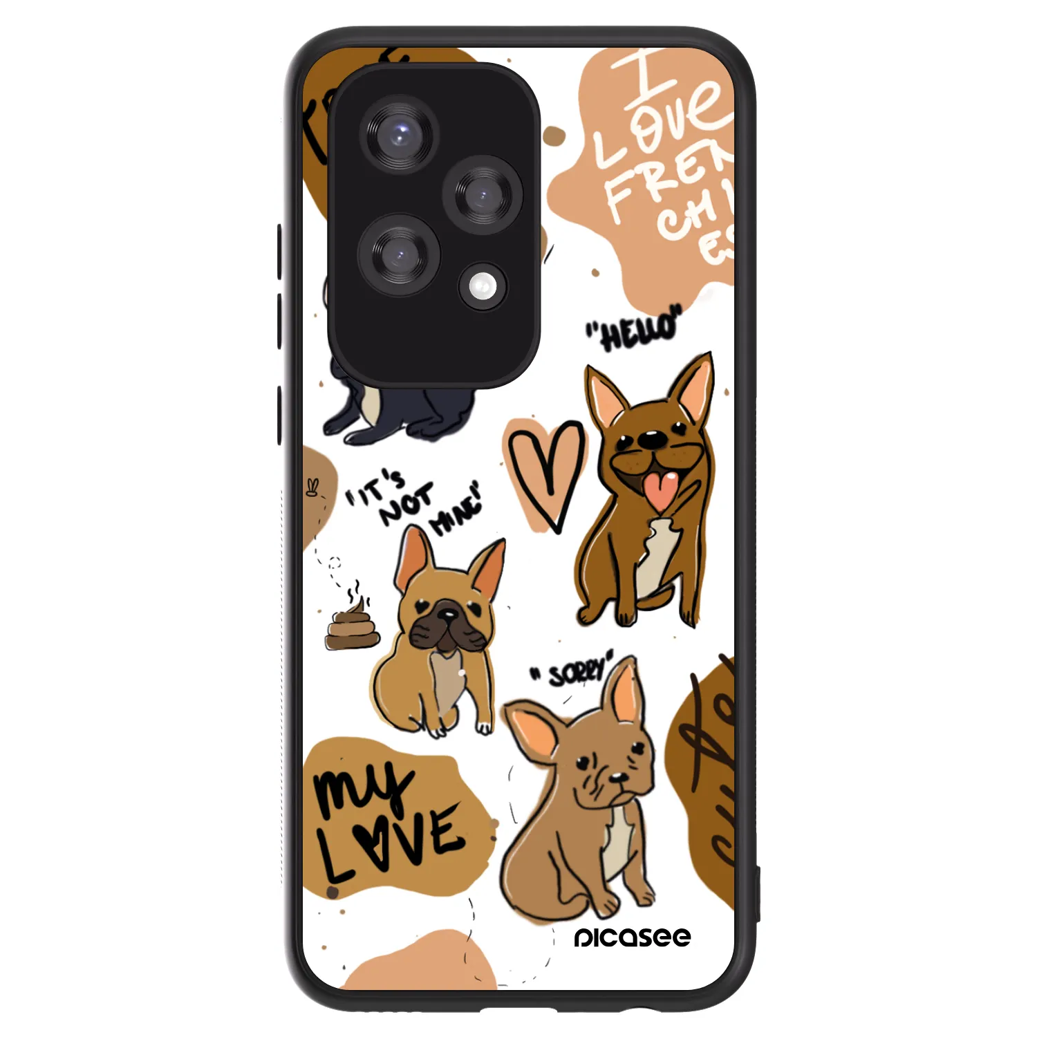Picasee ULTIMATE CASE pentru Honor 200 Lite - Frenchies