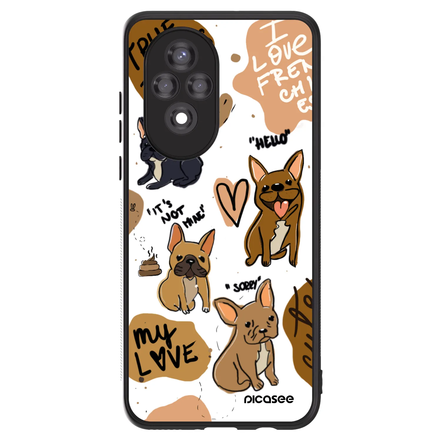 Picasee ULTIMATE CASE pentru Honor 200 5G - Frenchies