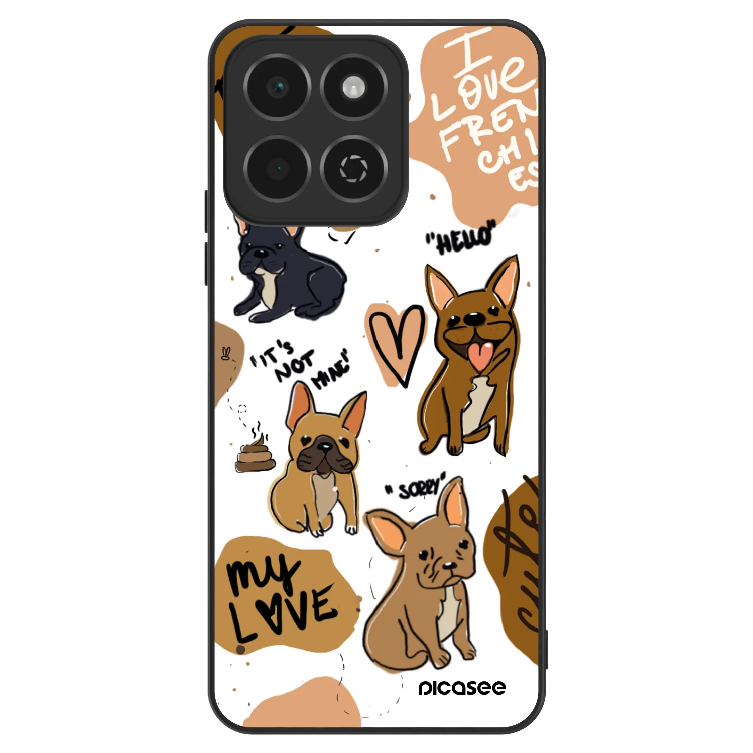 Picasee ULTIMATE CASE pentru Honor 200 Smart 5G - Frenchies