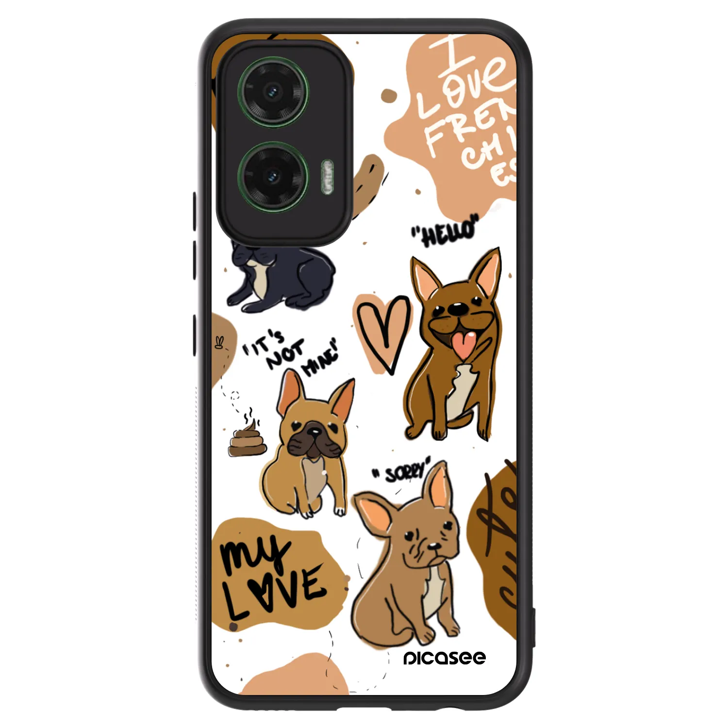 Picasee ULTIMATE CASE pentru Motorola Moto G35 5G - Frenchies
