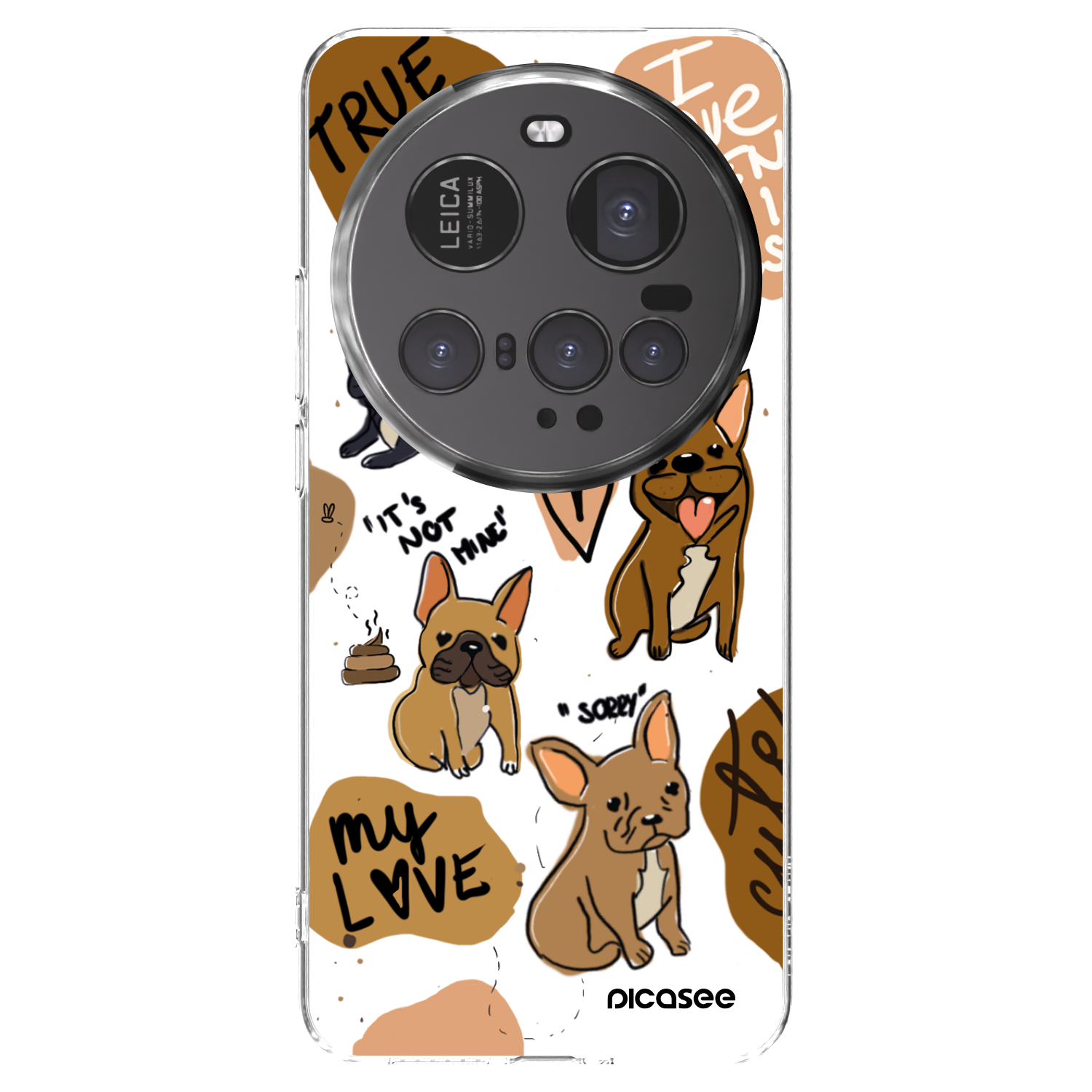 Picasee husă transparentă din silicon pentru Xiaomi 15 Ultra - Frenchies