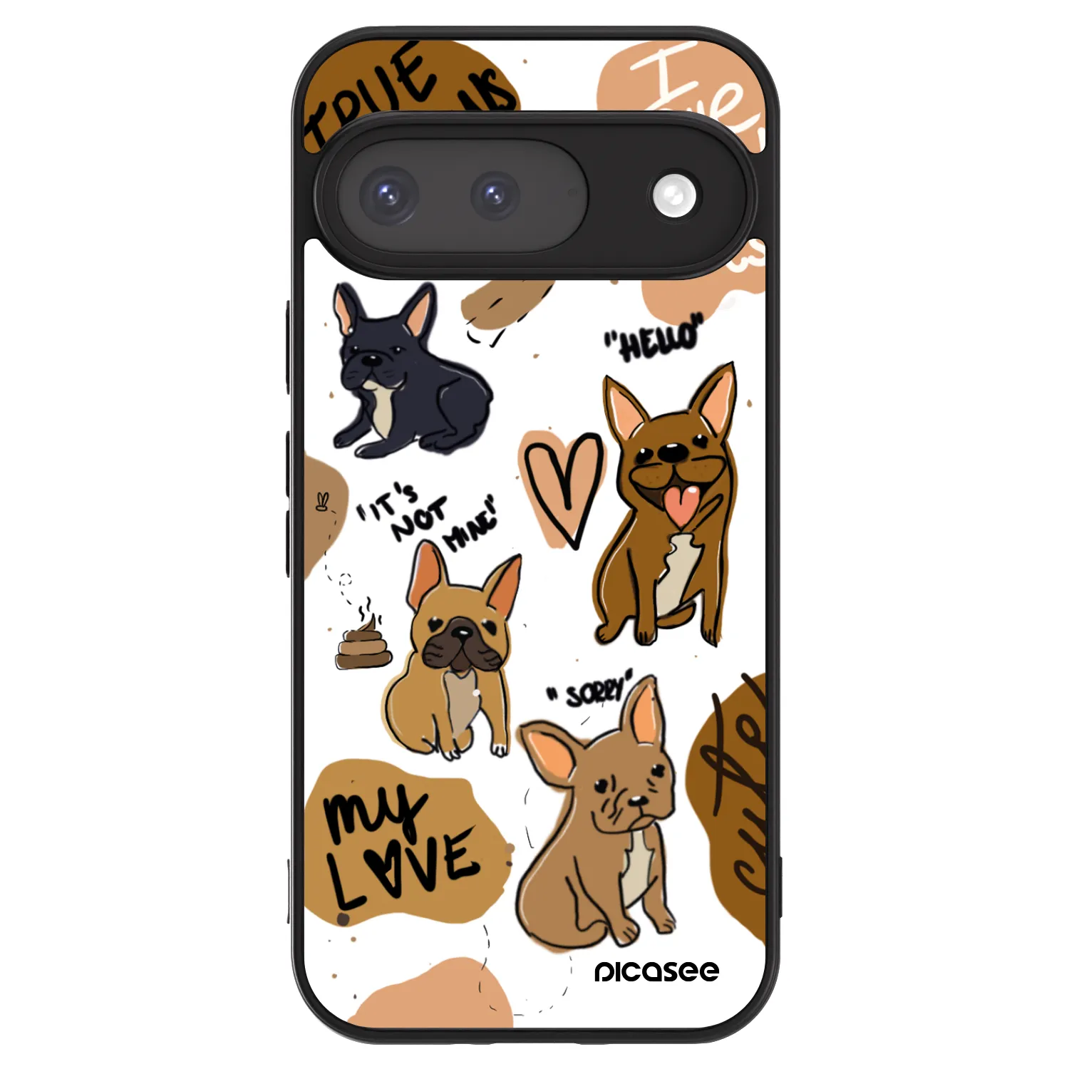 Picasee ULTIMATE CASE pentru Google Pixel 9 - Frenchies