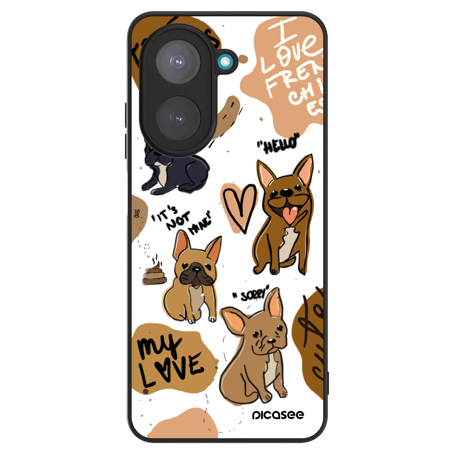 Picasee ULTIMATE CASE pentru Xiaomi Redmi A5 - Frenchies