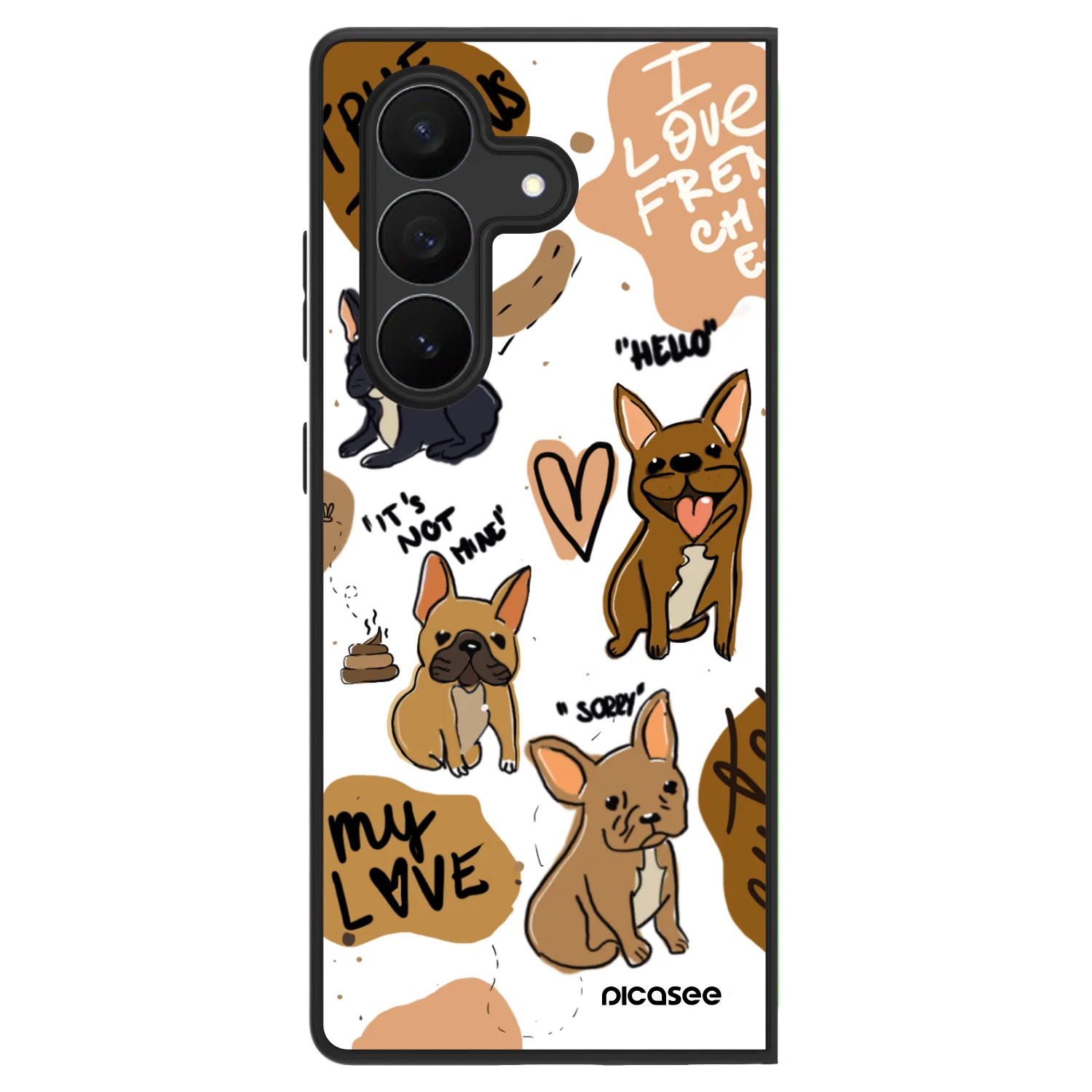 Picasee ULTIMATE CASE pentru Samsung Galaxy Z Fold7 5G - Frenchies