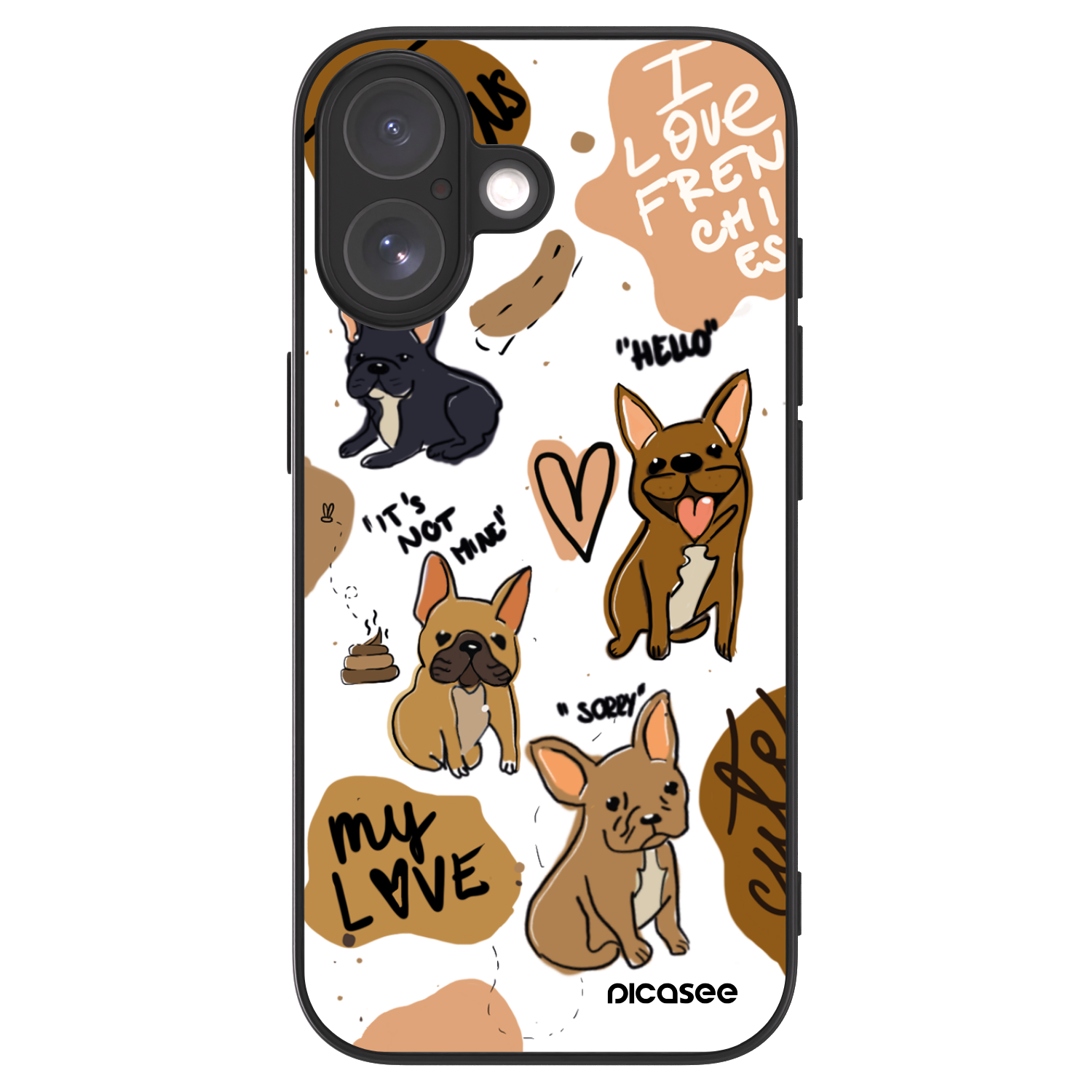 Picasee ULTIMATE CASE pentru Apple iPhone 17 - Frenchies