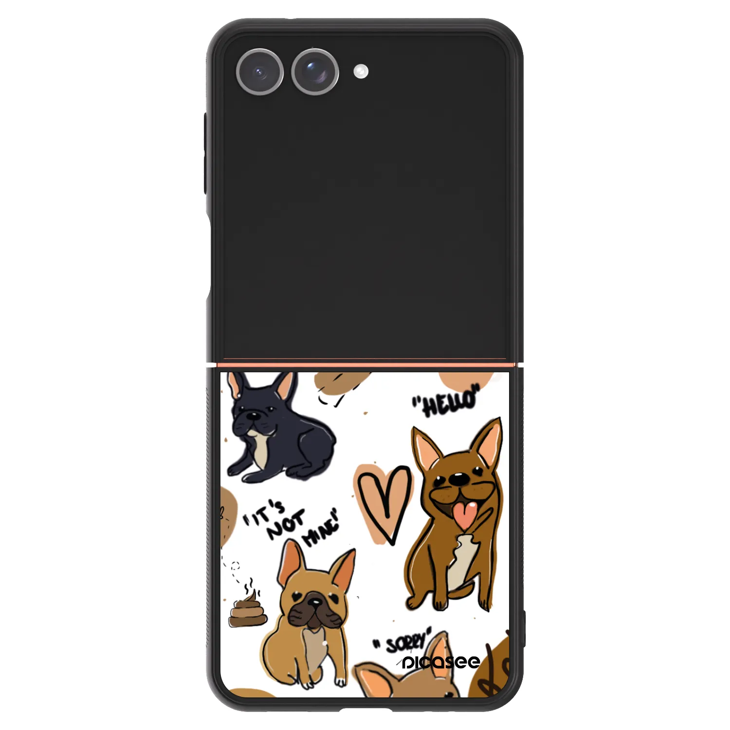 Picasee ULTIMATE CASE pentru Samsung Galaxy Z Flip7 5G - Frenchies