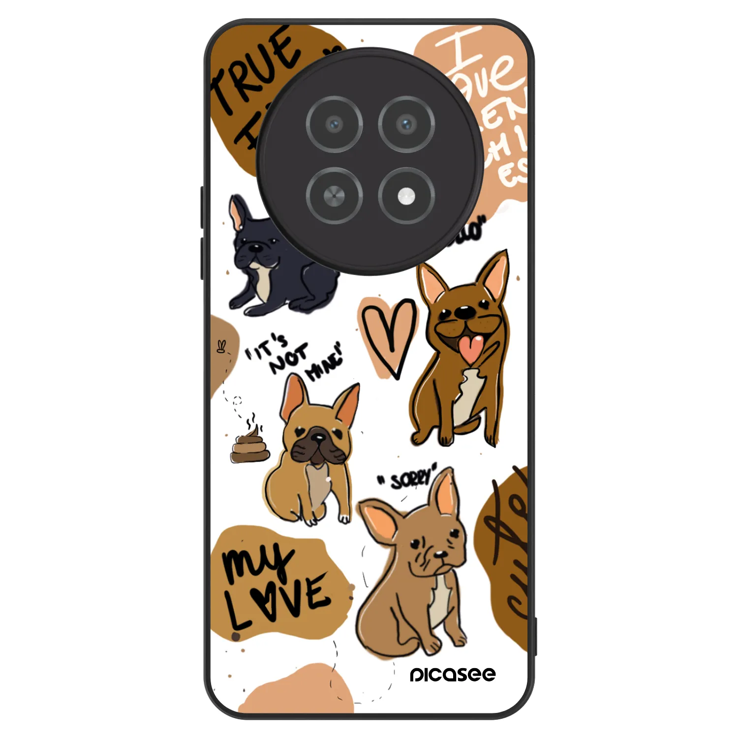 Picasee ULTIMATE CASE pentru Realme 12X - Frenchies