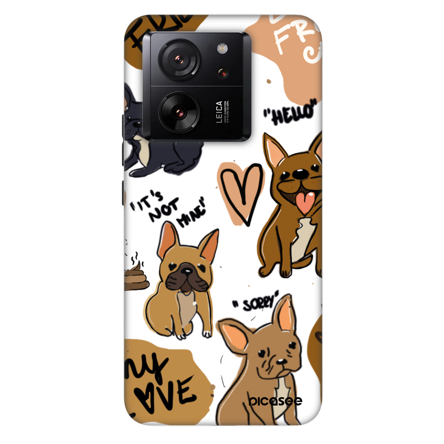 Picasee Fashion Case pentru Xiaomi 13T Pro - Frenchies
