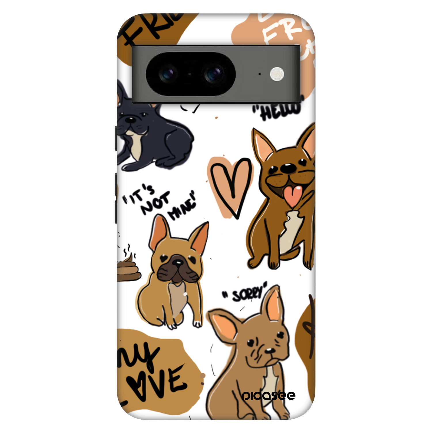 Picasee Fashion Case pentru Google Pixel 8 Pro - Frenchies