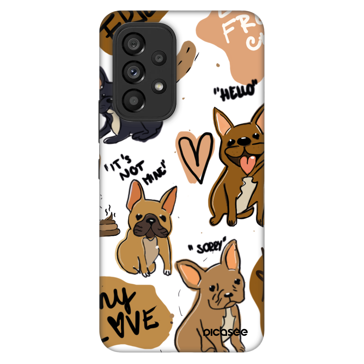 Picasee Fashion Case pentru Samsung Galaxy A53 5G A536 - Frenchies