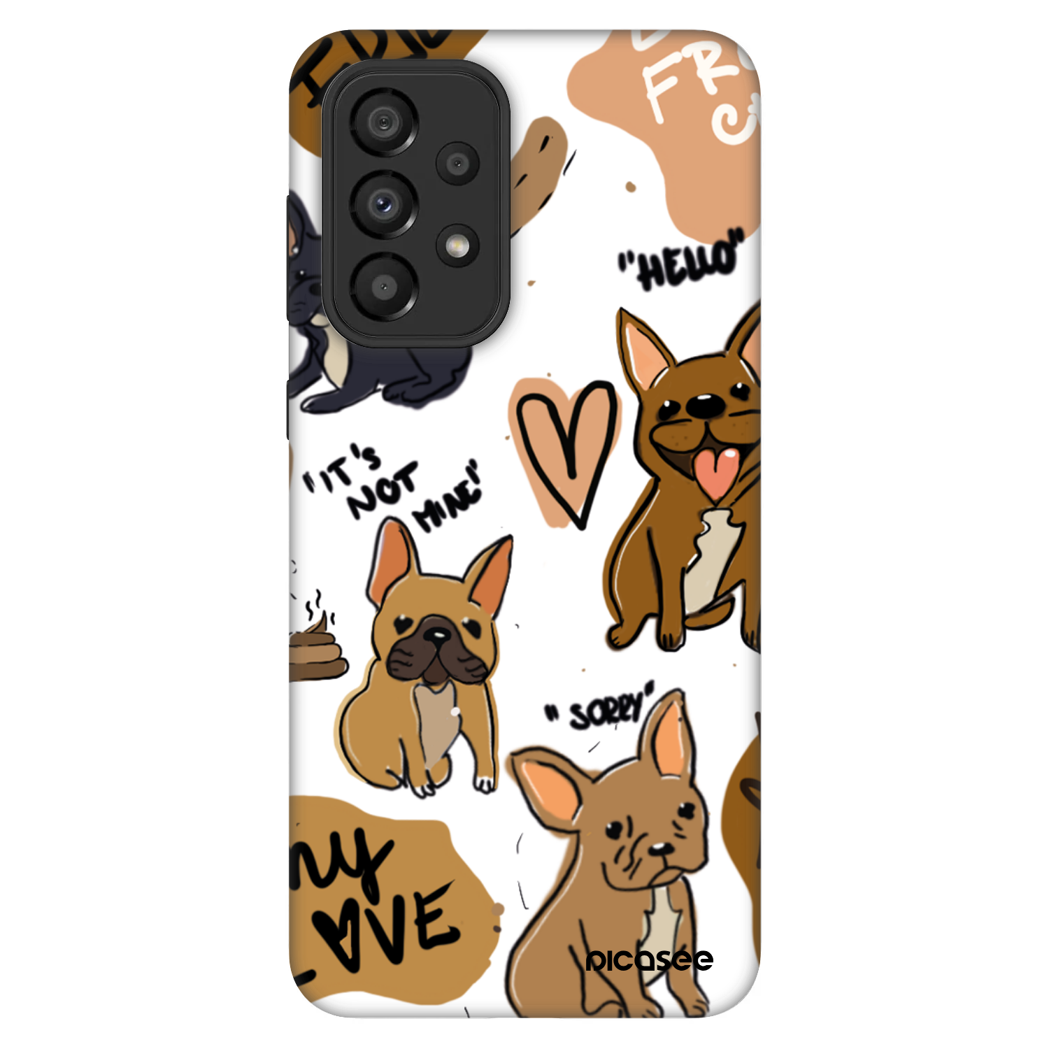 Picasee Fashion Case pentru Samsung Galaxy A33 5G A336 - Frenchies
