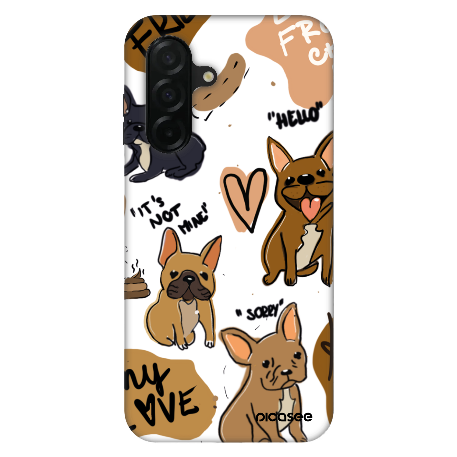 Picasee Fashion Case pentru Samsung Galaxy A26 5G A266B - Frenchies