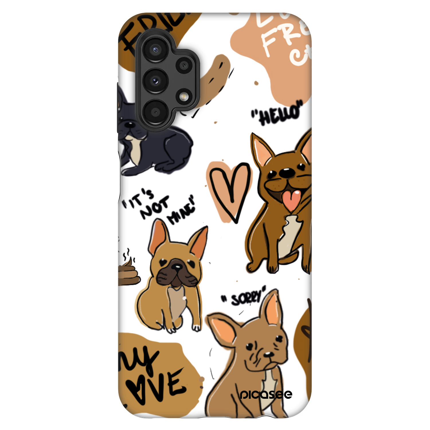 Picasee Fashion Case pentru Samsung Galaxy A13 4G A135 - Frenchies