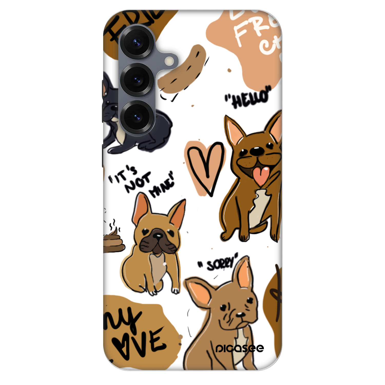 Picasee Fashion Case PowerShare pro Samsung Galaxy S25+ 5G - Frenchies