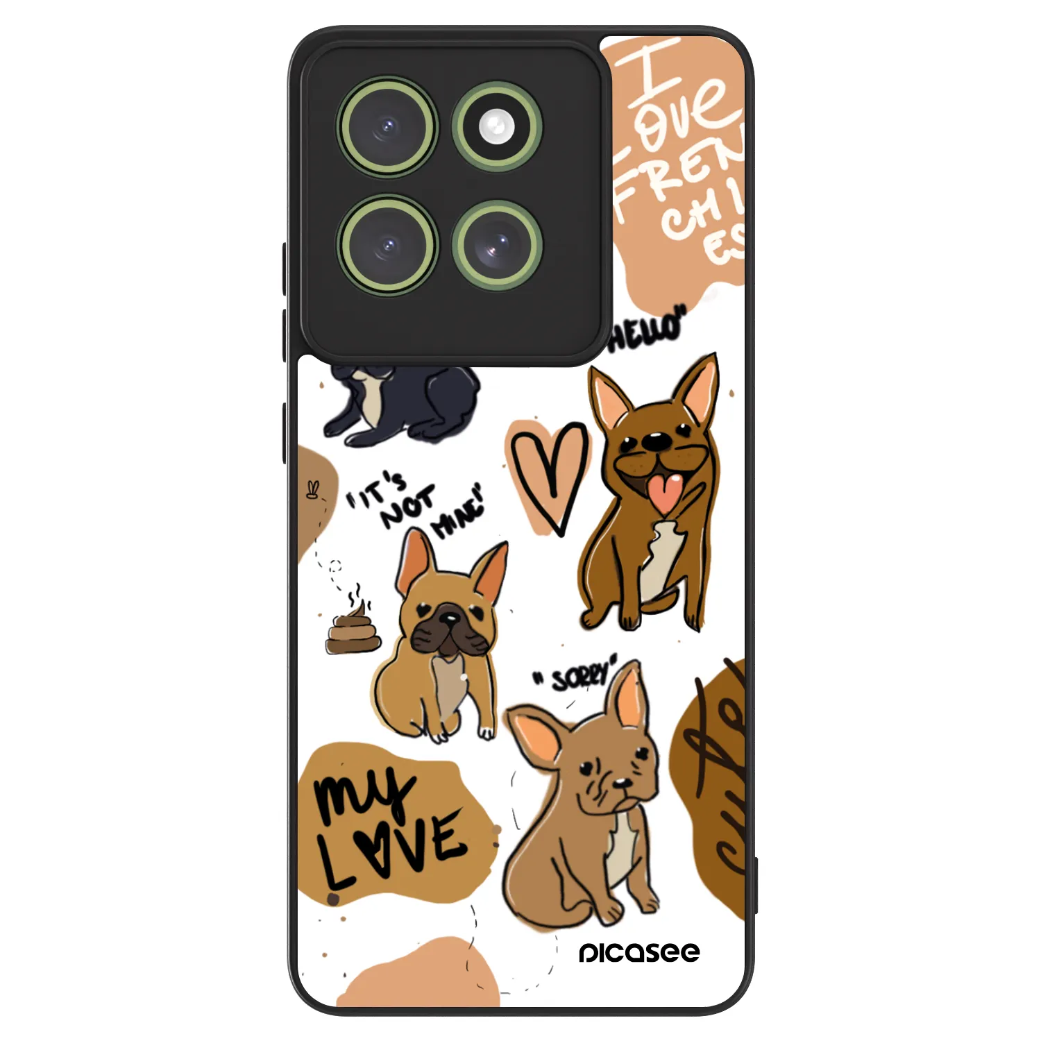 Picasee ULTIMATE CASE pentru Motorola Moto G86 5G - Frenchies