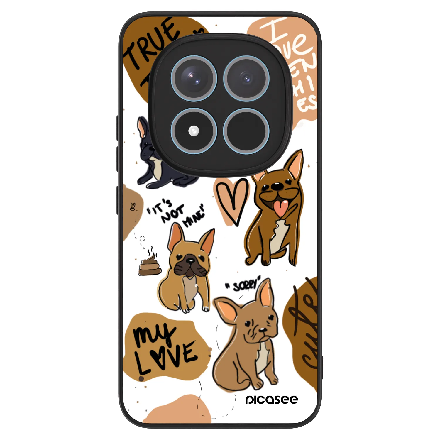 Picasee ULTIMATE CASE pentru Xiaomi Redmi Note 15 Pro+ - Frenchies