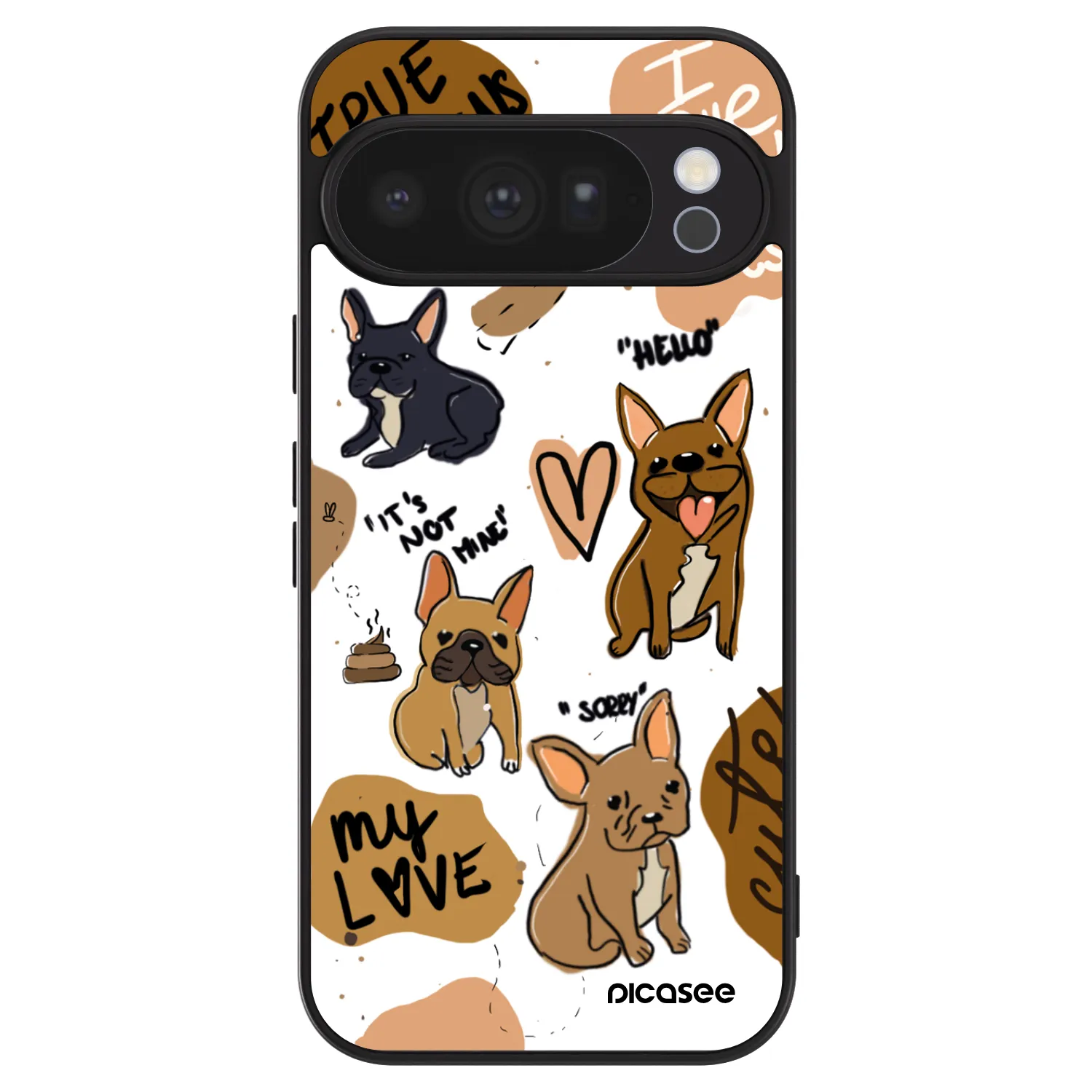 Picasee ULTIMATE CASE pentru Google Pixel 10 Pro - Frenchies