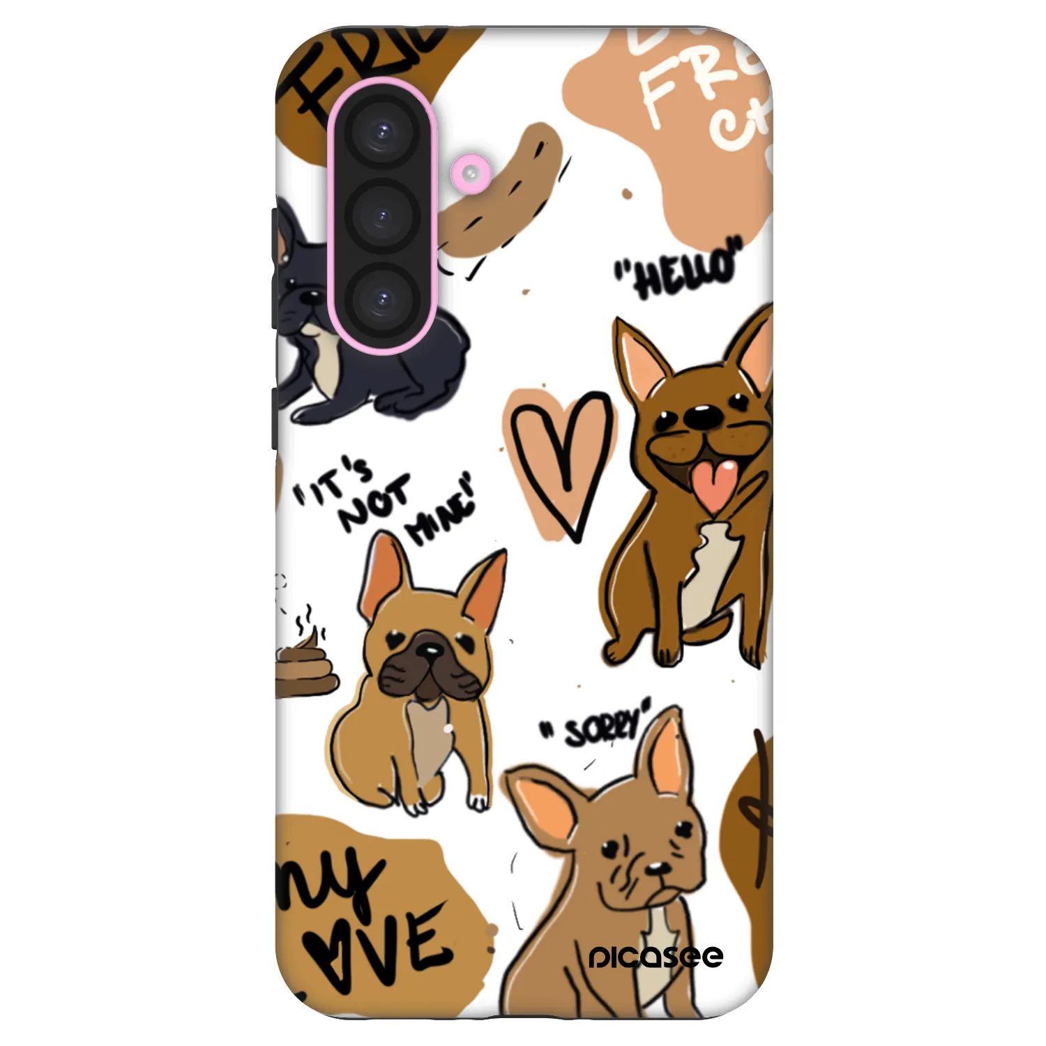 Picasee Fashion Case pentru Samsung Galaxy A56 5G A566B - Frenchies