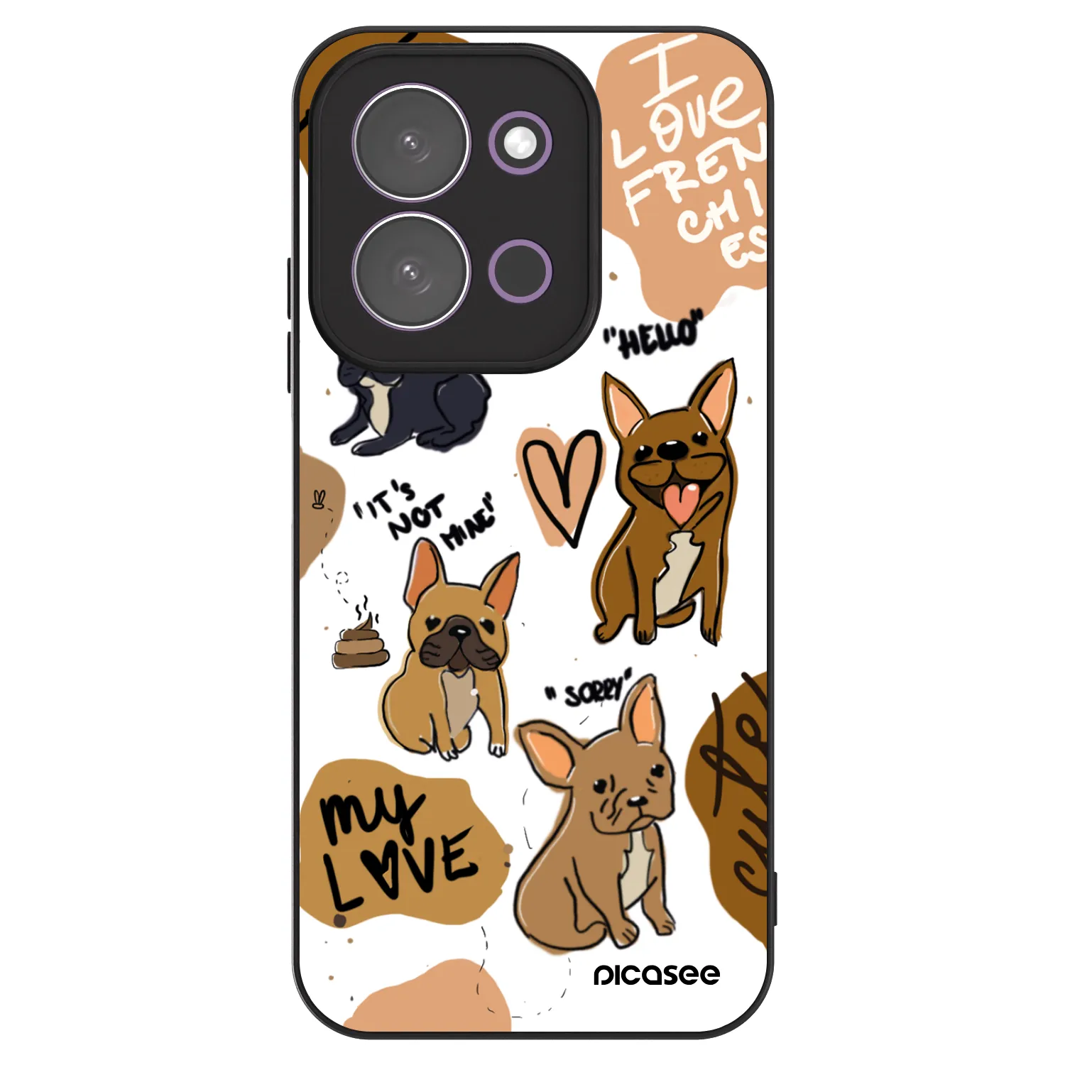 Picasee ULTIMATE CASE pentru Xiaomi Redmi 15C 5G - Frenchies