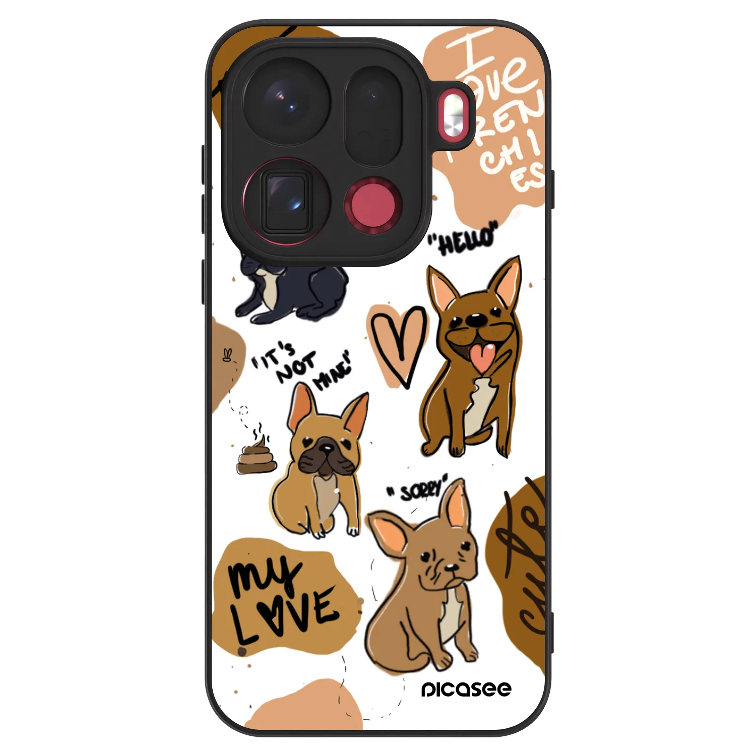 Picasee ULTIMATE CASE pentru OPPO Find X9 Pro - Frenchies