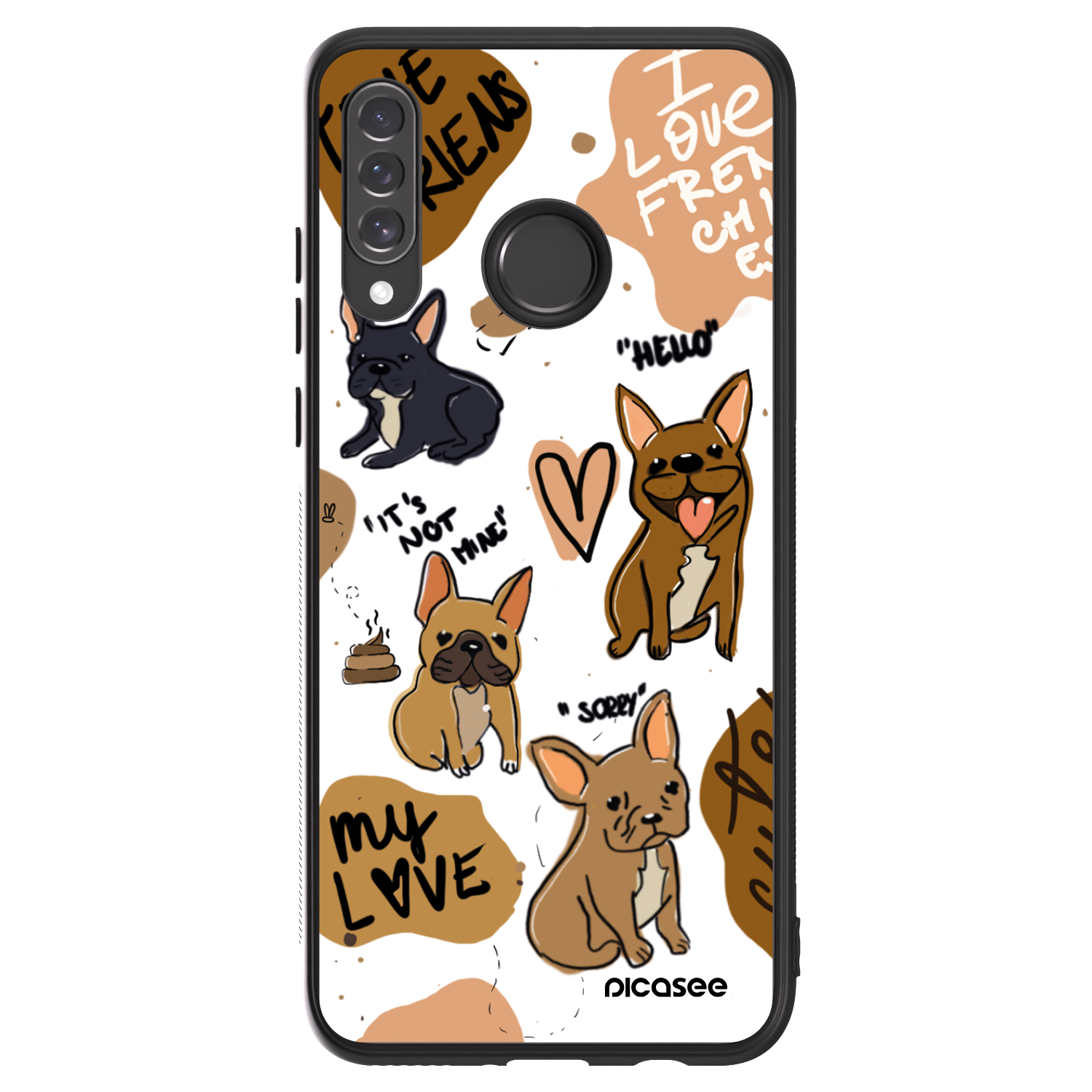 Picasee ULTIMATE CASE pentru Huawei P30 Lite - Frenchies
