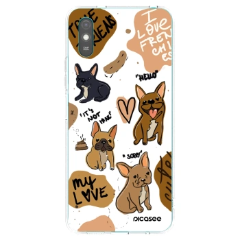 Picasee husă transparentă din silicon pentru Xiaomi Redmi 9A - Frenchies