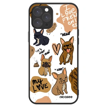 Picasee ULTIMATE CASE pentru Apple iPhone 12 Pro Max - Frenchies